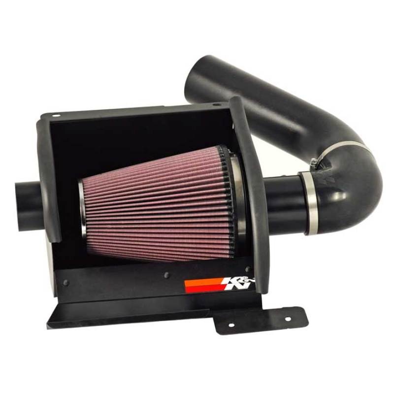 K&N 97-08 Ford E350/#450 Econoline V10-6.8L Black High Flow Performance Kit