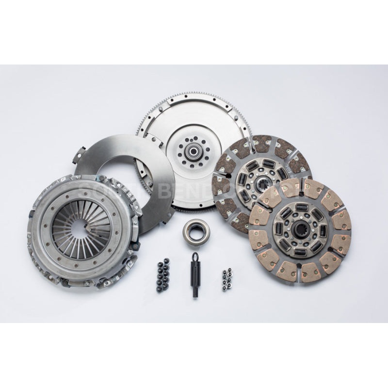 South Bend Clutch 94-98 Ford 7.3 Powerstroke ZF-5 Street Dual Disc Clutch Kit