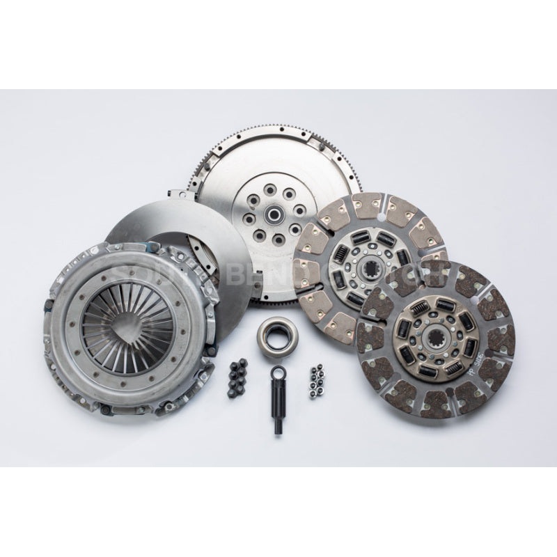 South Bend Clutch 94-98 Ford 7.3 Powerstroke ZF-5 Street Dual Disc Ford/Cummins Conv Clutch Kit