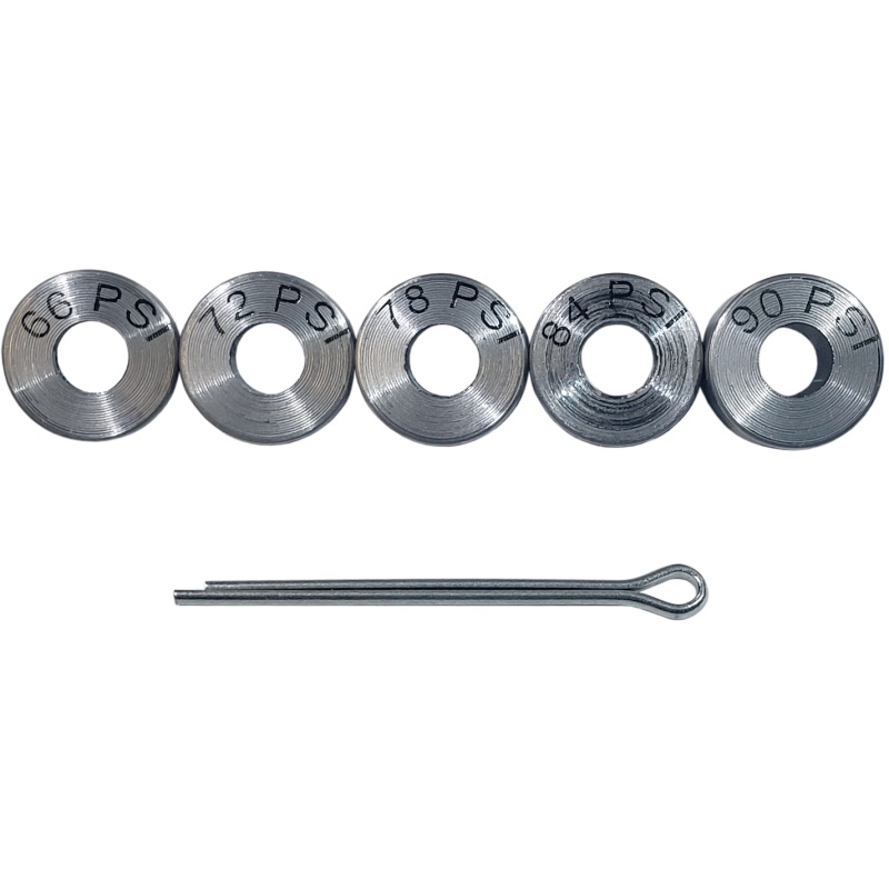 Boundary 89-05 Ford/Mazda BP (All Types) I4 Shim Kit (7/14/21/28/35 PSI) w/Retaining Pin