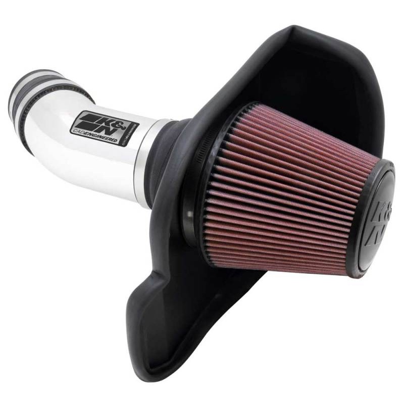 K&N Performance Intake Kit TYPHOON; 11 Dodge Challenger 6.4L V8