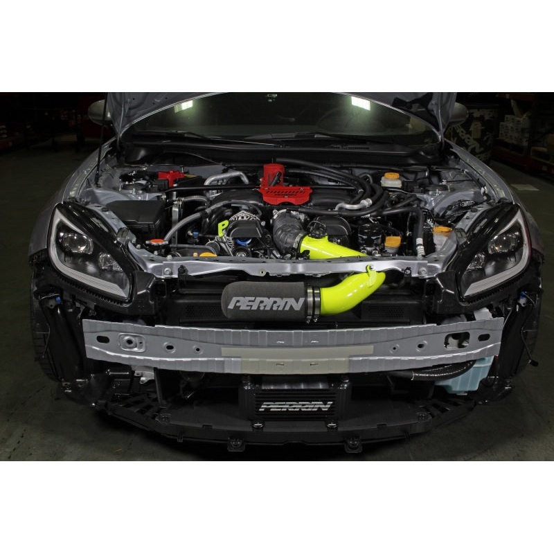 Perrin 22-23 Subaru BRZ/GR86 Cold Air Intake - Neon Yellow