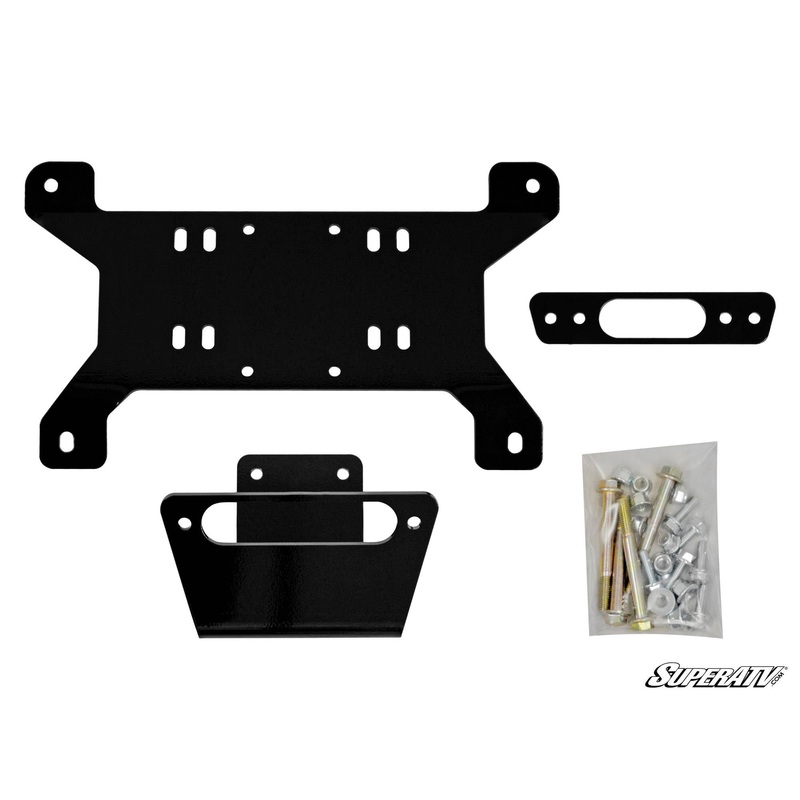 SuperATV Can-Am Maverick Winch Mounting Plate