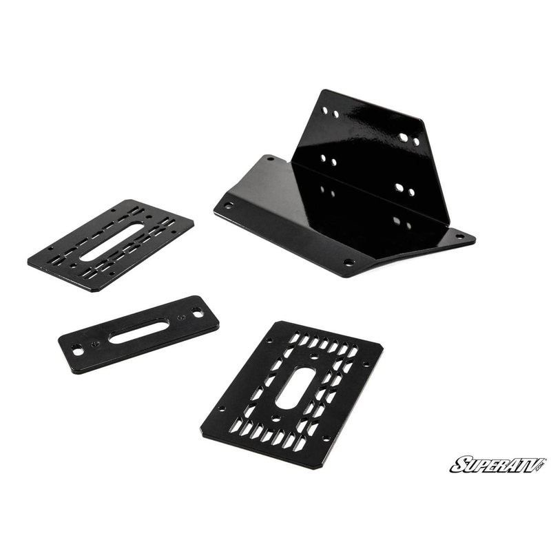 SuperATV Ranger XP Kinetic Winch Mounting Plate