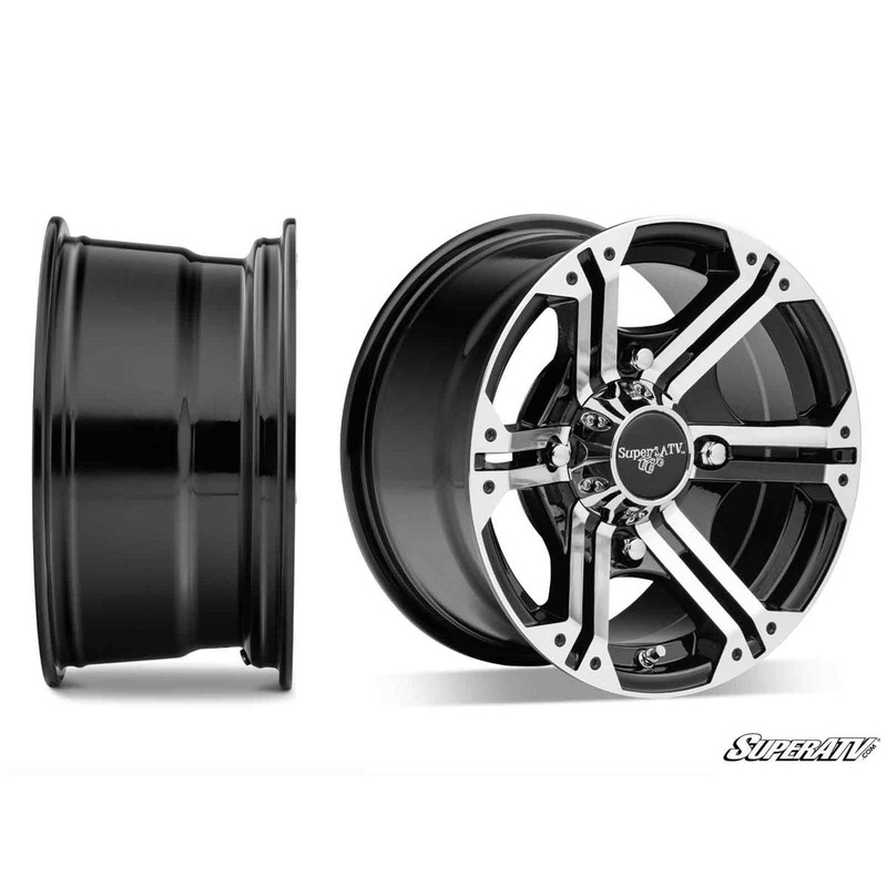 SuperATV 14 Bandit Wheels H-Series - Machined