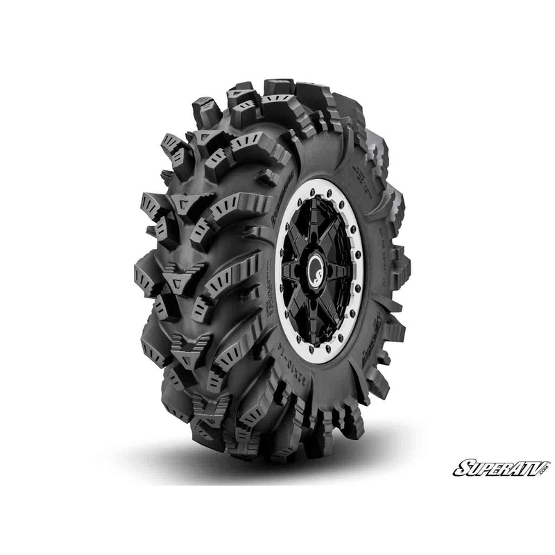 SuperATV Intimidator Tires 28x10x14 on 14" Healy Lock Series Wheels 4/137 Pattern