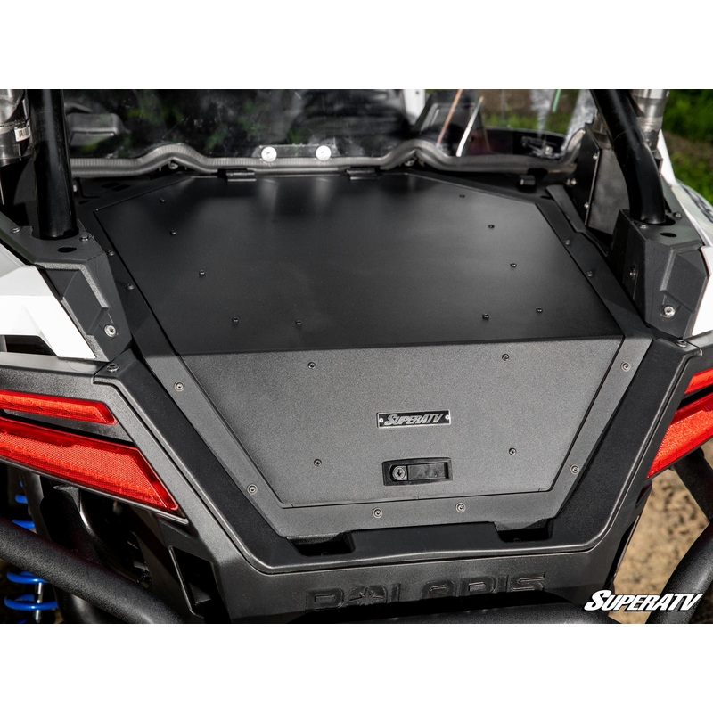 SuperATV Polaris RZR Turbo R Trunk Bed Enclosure