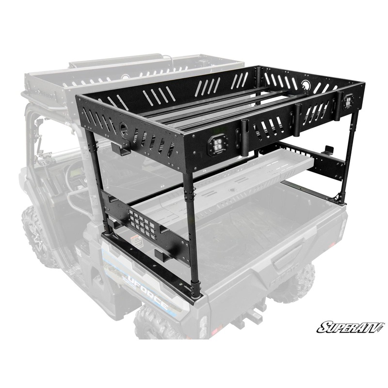 SuperATV CFMOTO UForce 1000 Outfitter Bed Rack