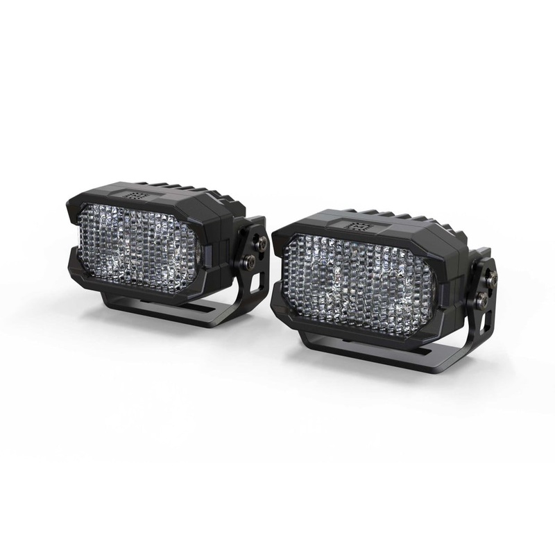 Morimoto 2 Banger LED Pods - NCS Flood Beam
