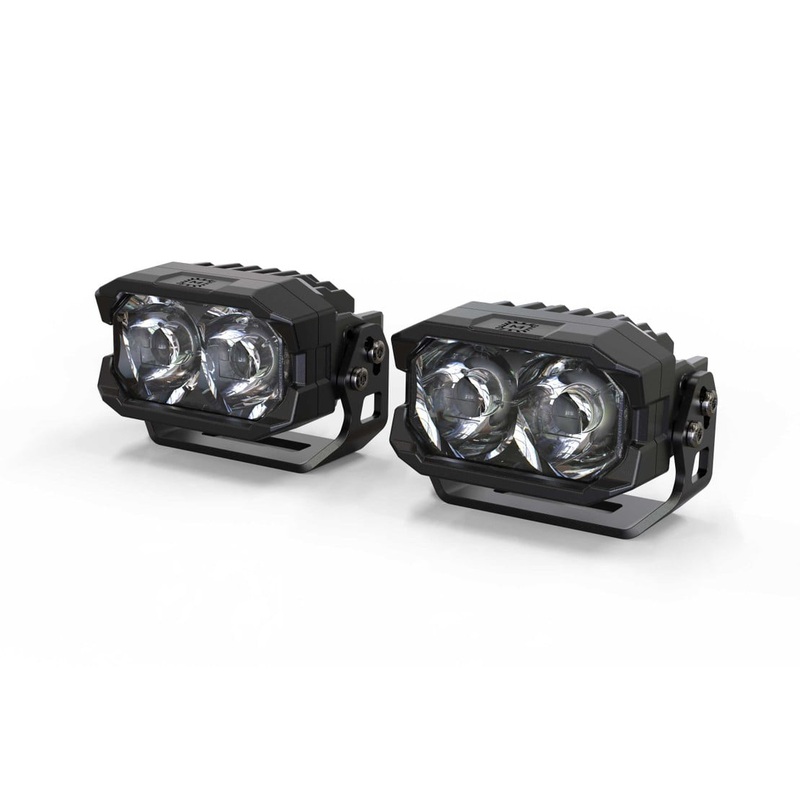 Morimoto 2 Banger LED Pods - NCS Spot Beam