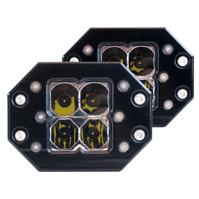 Quattro Flush Mount LED Pod Light (Pair Pack)