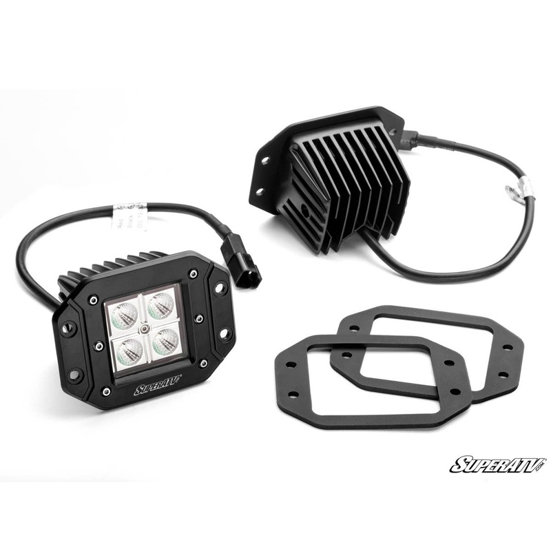 SuperATV 3" LED Recessed Cube Lights