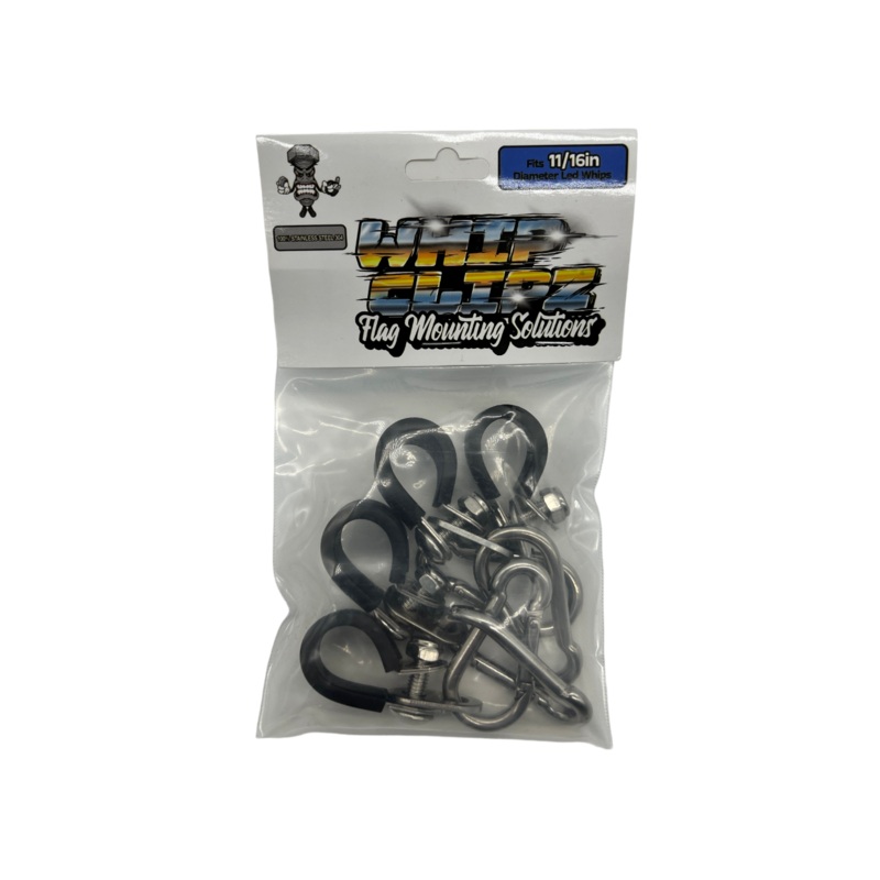 11/16in Whip Clipz (Buggy Whips, Marshin Whips V1, RLB Whips, 5150 Hyper Whips, 5150 Bluetooth)
