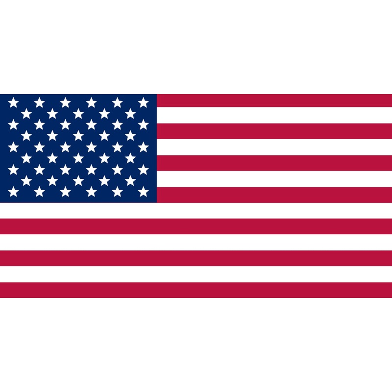 2x3 Double Sided Grommet American USA Flag
