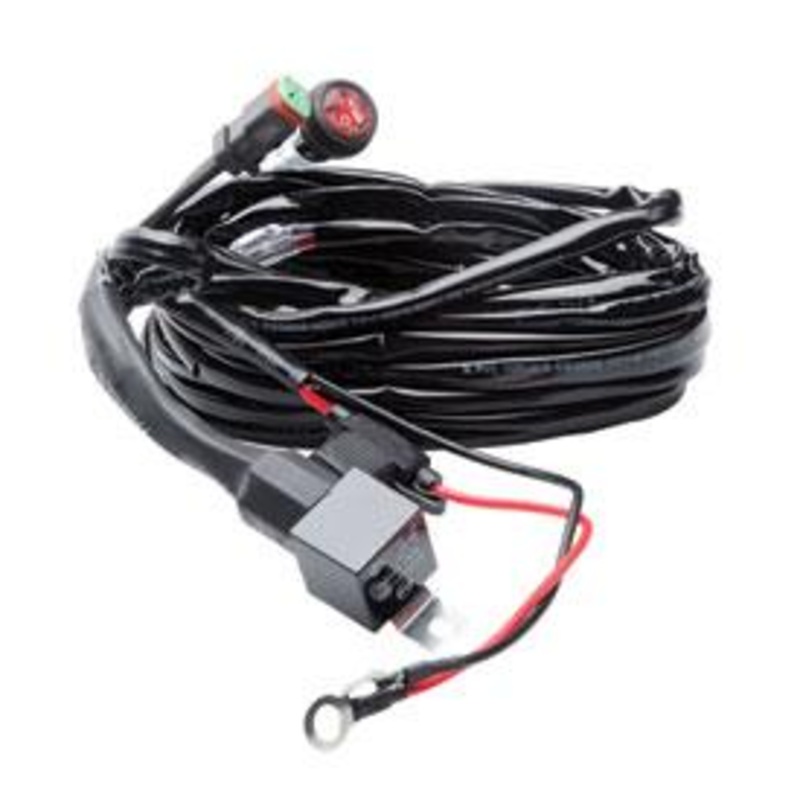 LED Light Bar Harness with Single Deutsch Connector