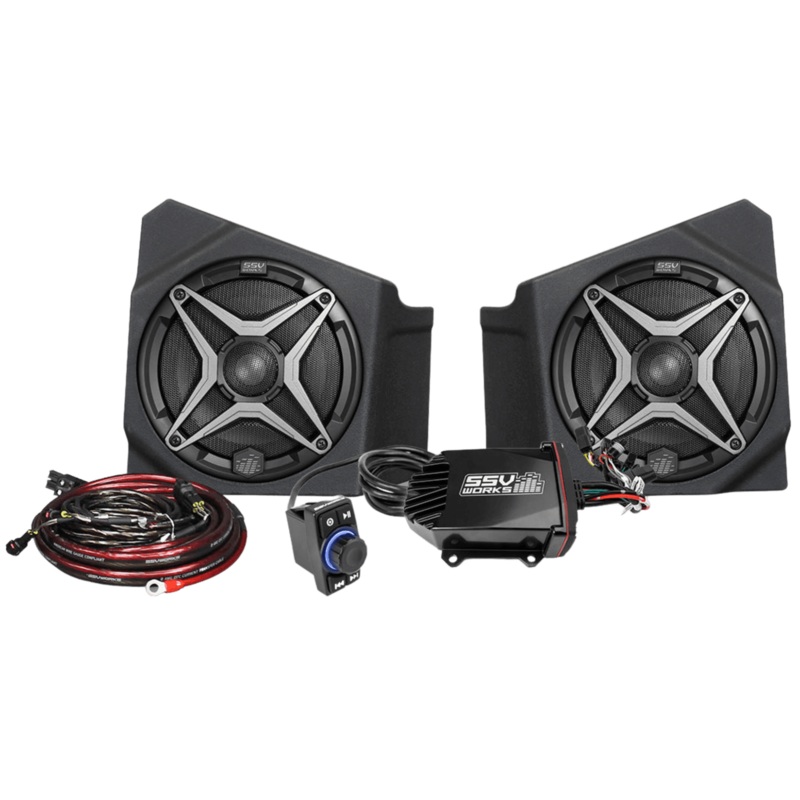 2-Speaker SSV Works Audio-Kit - Kawasaki KRX1000 (2020-2023)