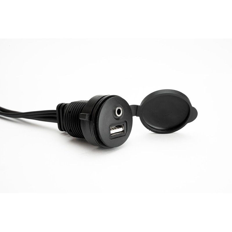 AUX and USB Charge add-on for WP Overhead Systems