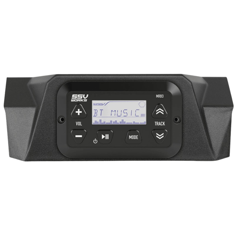Can-Am Maverick X3 Dash Mounting Panel for MRB3 Bluetooth Media Controller (2017-2022)