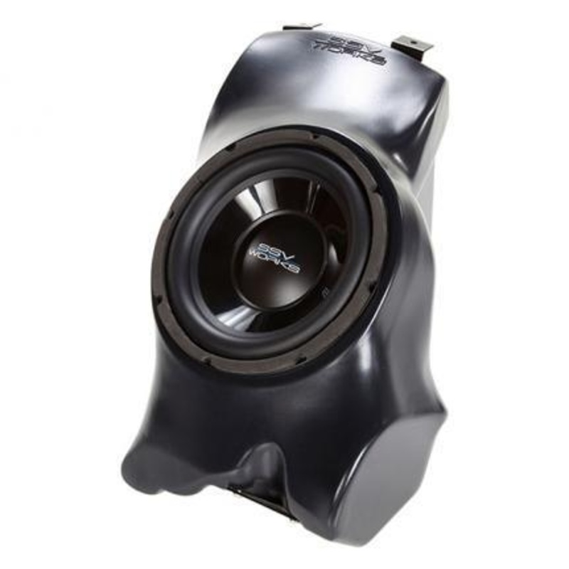 Polaris RZR Gen 1-3 Under Dash Weather Proof Sub Box with Amplified 10"