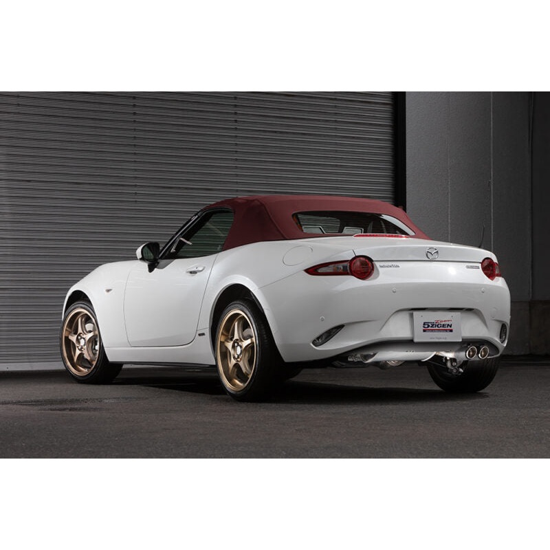5ZIGEN ASHIKU EXAUST FOR MAZDA ROADSTER 5BA-ND5RC AS-MA-003CBT
