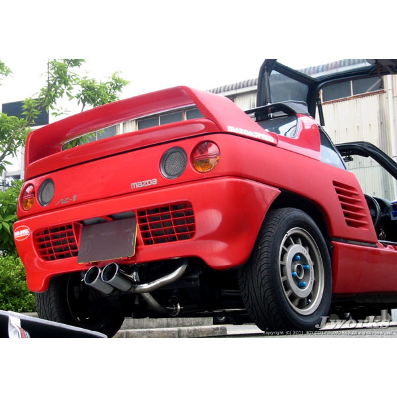JWORKS AUTO JUWELL FUJIN EXHAUST TYPE SEA 51 FOR MAZDA AZ-1 PG-6SA F6A FJ-004