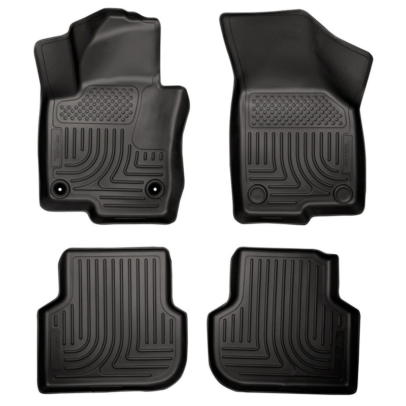 Husky Liners 2011 Volkswagen Jetta (Sedan) WeatherBeater Combo Black Floor Liners