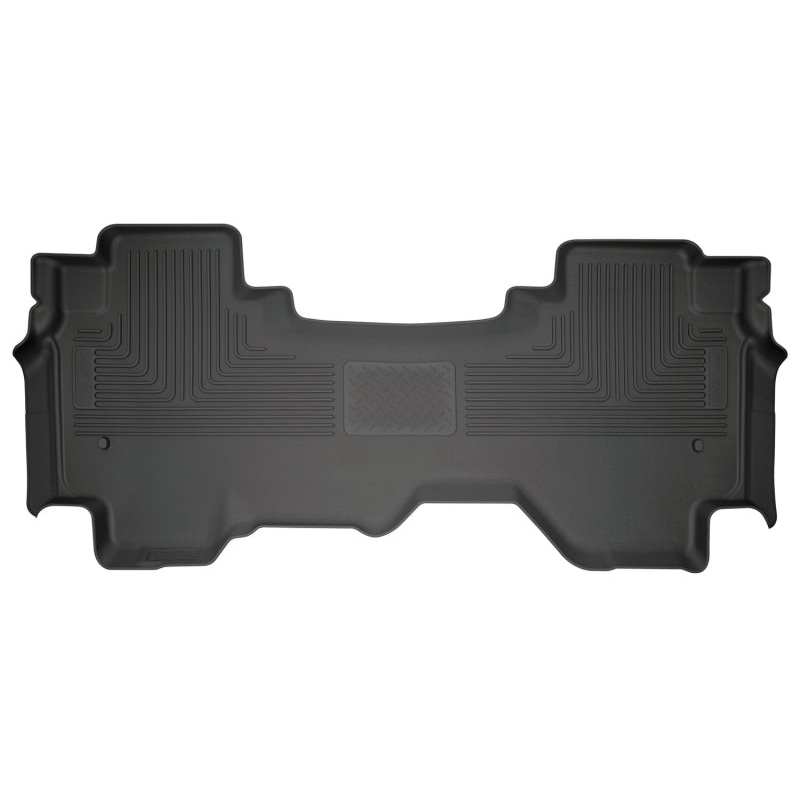 Husky Liners 2019+ Dodge Ram 1500 Quad Cab WeatherBeater 2nd Seat Black Floor Liners