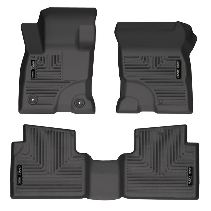 Husky Liners 2022 Ford Escape Hybrid Black Front & 2nd Seat Floor Liners