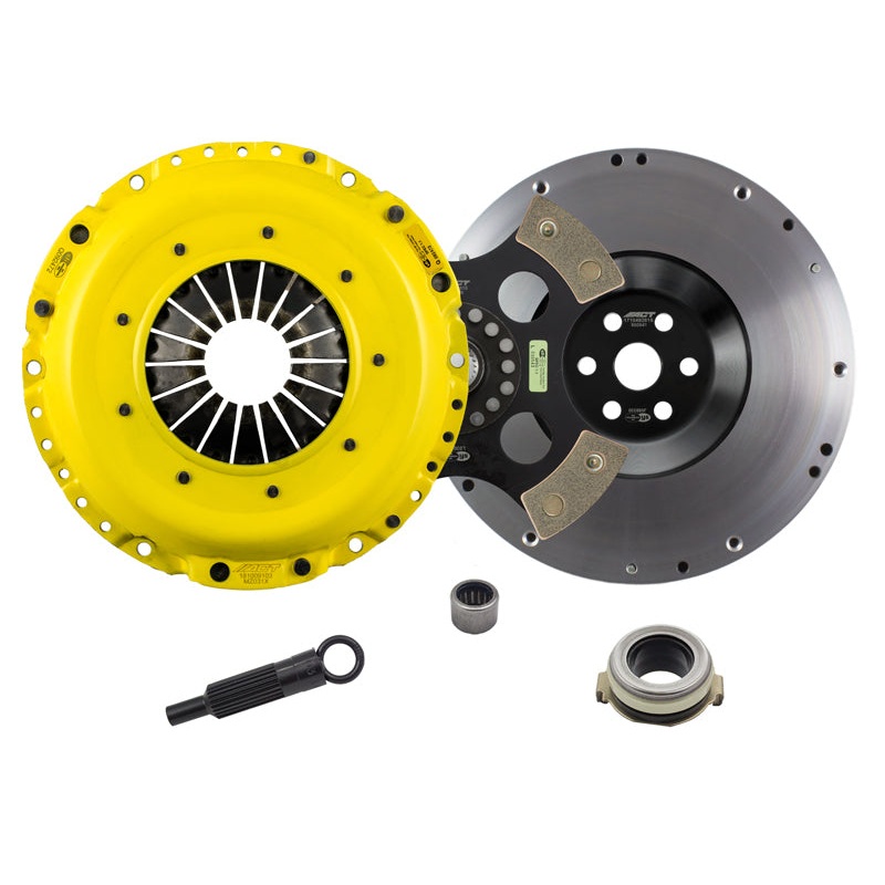 ACT 07-13 Mazda Mazdaspeed3 XT/Race Rigid 4 Pad Clutch Kit w/Streetlite Flywheel
