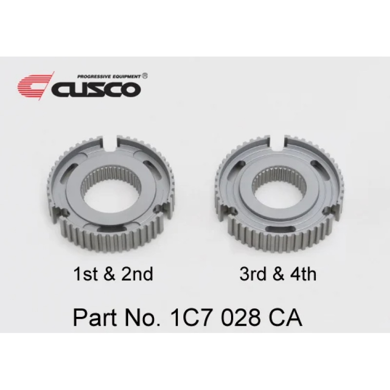 Cusco 20-23 Toyota GR Yaris 1.6L AWD Reinforced Transmission Clutch Sync. Hub Set (2 pcs.)
