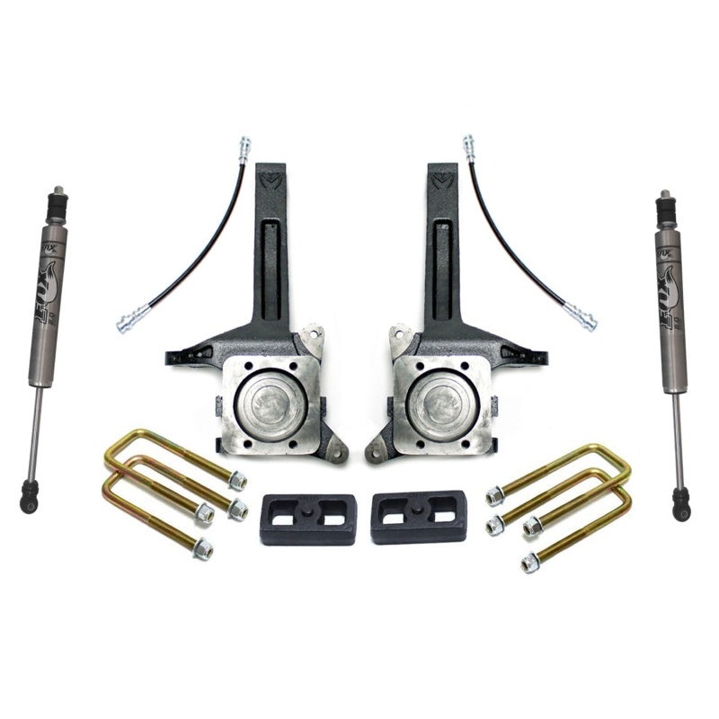 MaxTrac 07-18 Toyota Tundra 2WD 3.5in/2in MaxPro Elite Spindle Lift Kit w/FOX Shocks