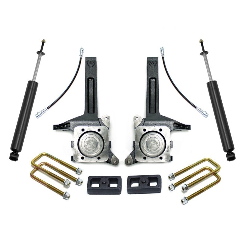 MaxTrac 07-18 Toyota Tundra 2WD 3.5in/2in MaxPro Spindle Lift Kit w/MaxTrac Shocks