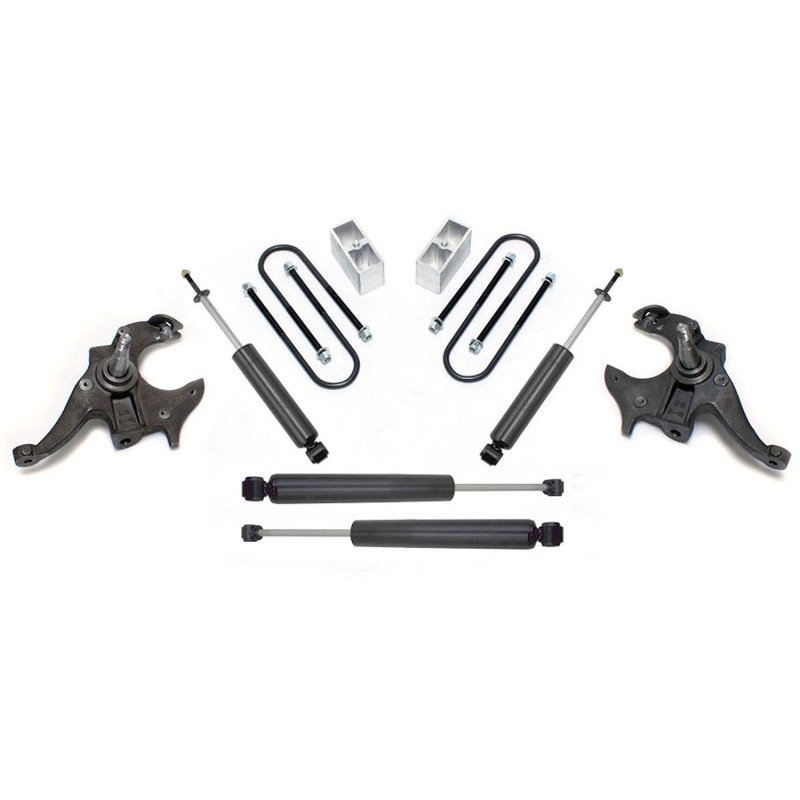 MaxTrac 82-04 Chevrolet S10 2WD 2in/3in Lowering Spindle Kit
