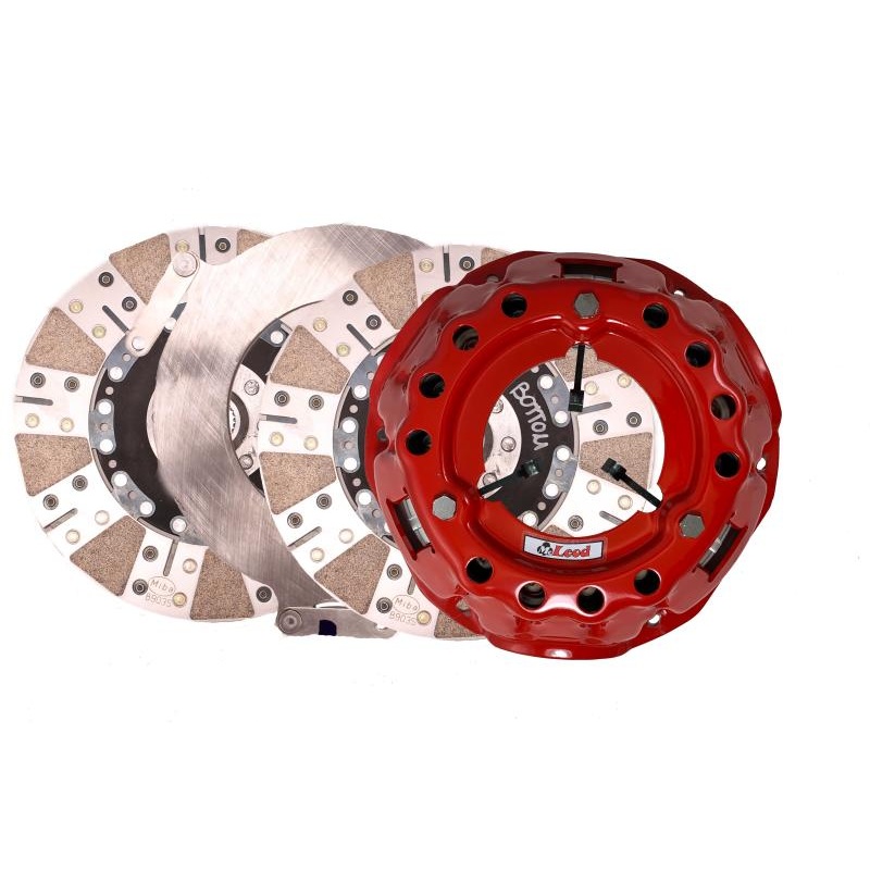 McLeod SFT 2000 Ford Mod Motor 1-1/8in x 26 Spline 164T Flywheel Twin Clutch Kit