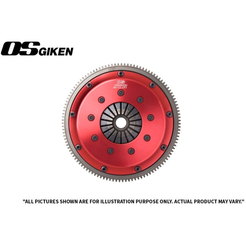 OS Giken Nissan Skyline BNR34 Dampened Twin Plate Clutch w/ Soft Diaphragm (Move Alt Kit Incl)