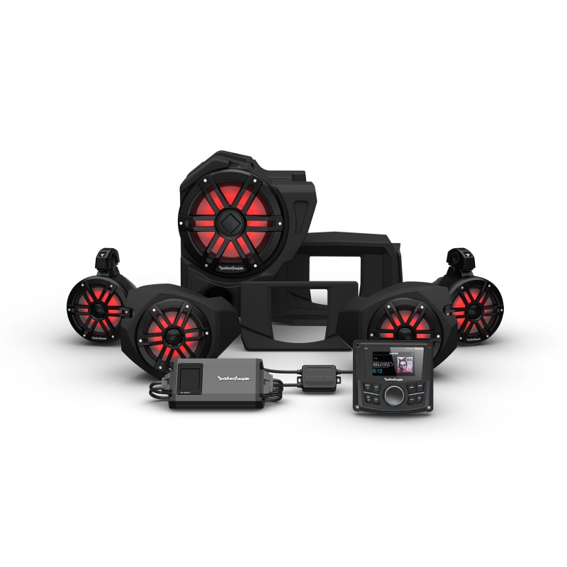 Rockford Fosgate 14+ RZR Stage-4 Audio System (Gen-3)