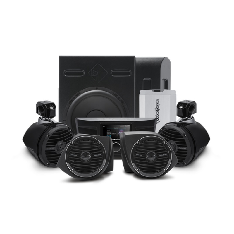 Rockford Fosgate 16-21 Yamaha YXZ1000R / 17-21 1000R SS Stage 4 Stereo Kit