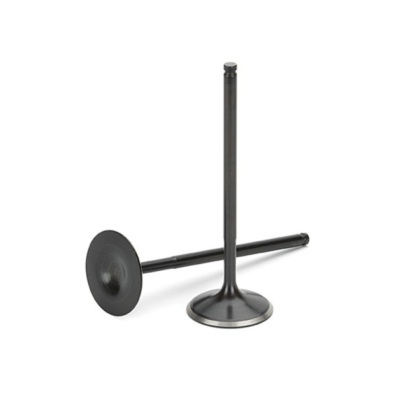 Honda H22 Exhaust valve 30.00x5.45x106.45mm / Tip 1.9mm/ SS/ Blk. Nitrided/ stock size- Set of 8